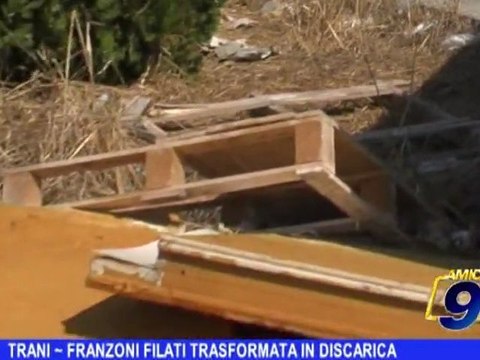 Trani | Franzoni filati trasformata in discarica
