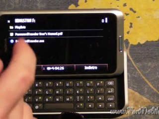 Download Video: Nokia E7 USB OTG + pendrive 256 GB (USB 2.0) = OK !!!