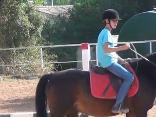 Rushes: Valentin et Matisse: Premier ride en poney: 2ème partie