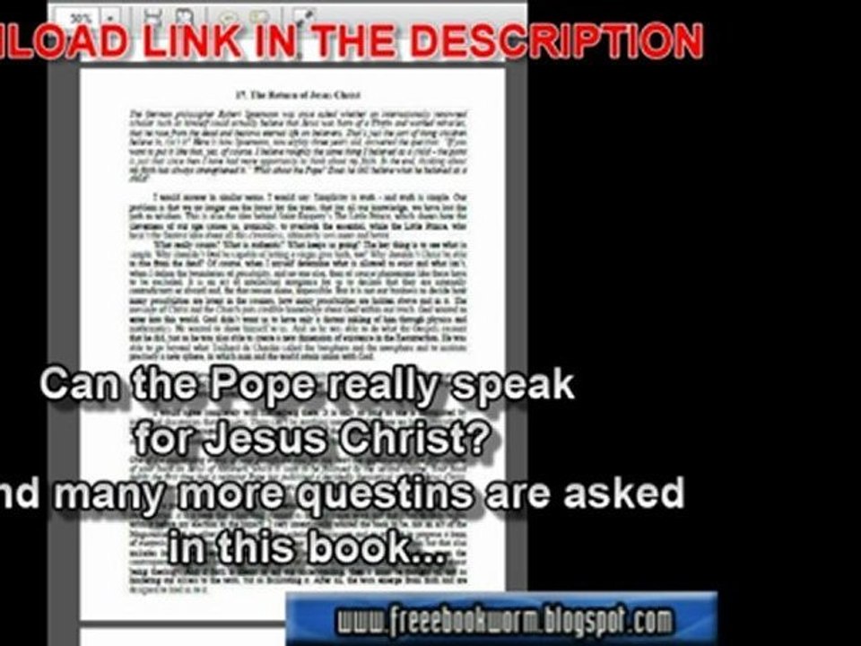 Pope Benedict XVI Light of the World The Pope, The Church and the Signs Of The Times free Ebook e-book download