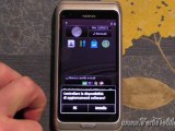 Inserimento SIM e prima accensione di Nokia E7 Silver White