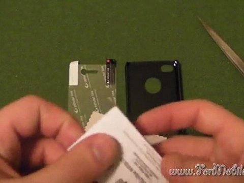 Unboxing cover Cellular Line Carbon per iPhone 4 - esclusiva mondiale !