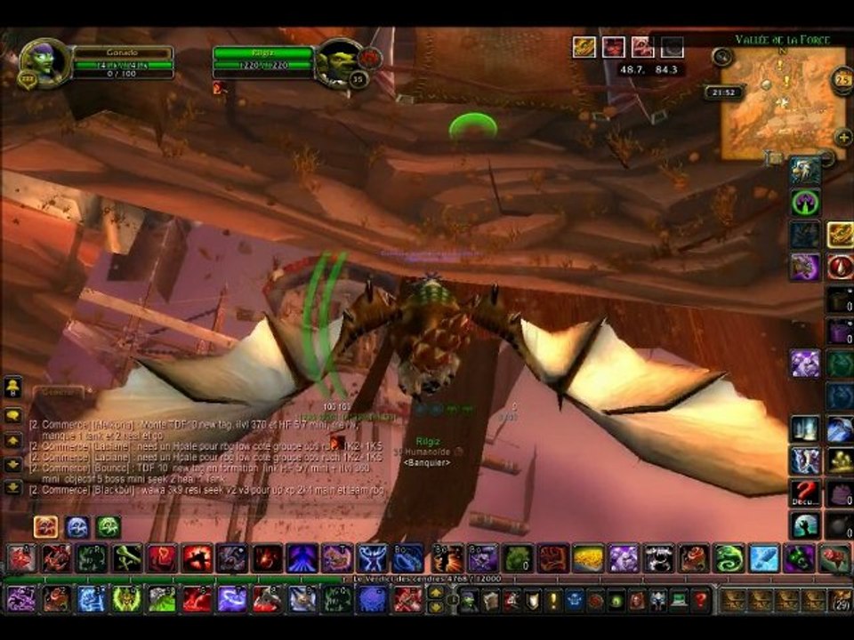 Bug dans orgrimmar, 4.2 hv banque