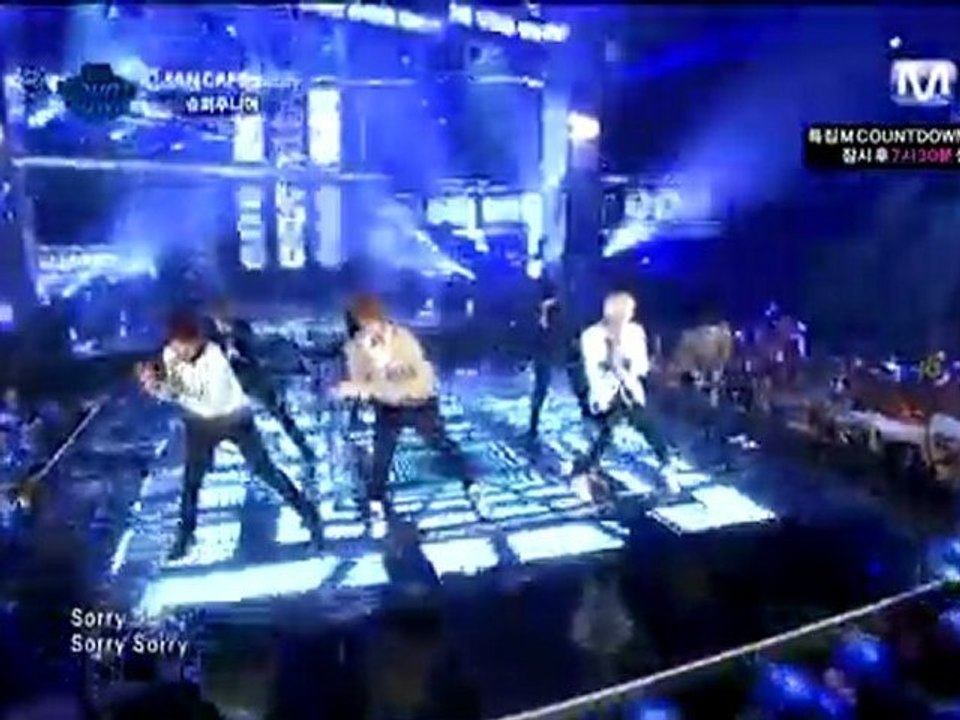 110825 MCD Super Junior - Sorry Sorry (Special Stage)