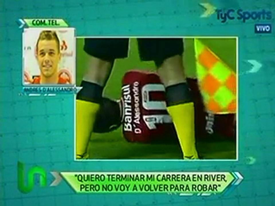 Andres D'Alessandro en Indirecto