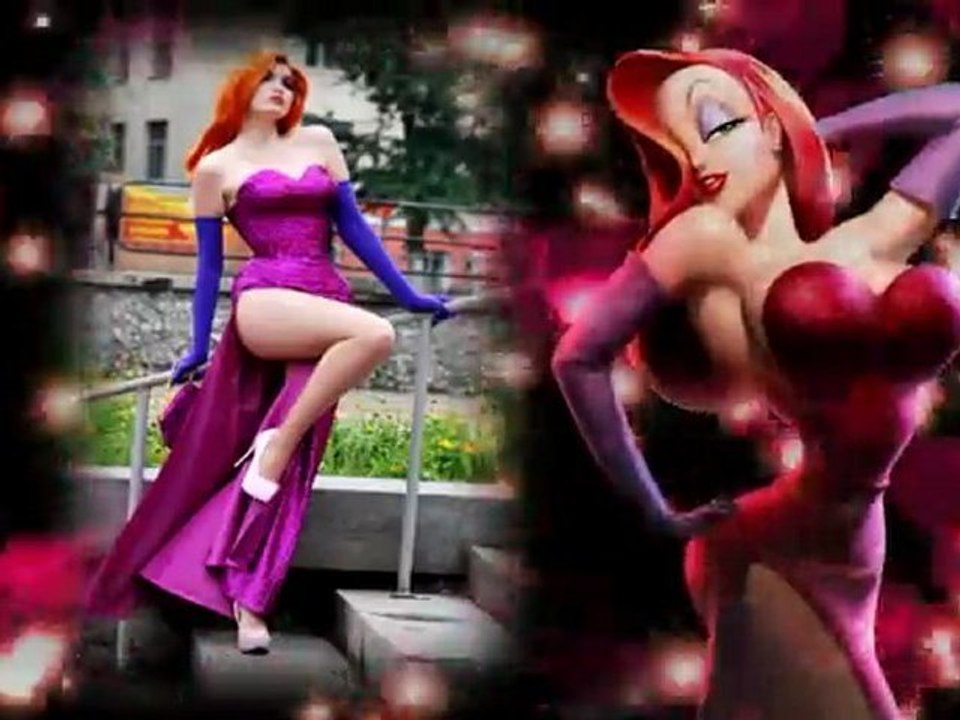 cosplay  Usagi-Tsukino-krv Jessica Rabbit  y gracias a Artgerm