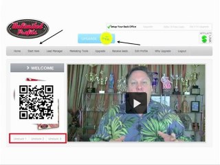 Unlimited Profits Marketing Back Office - What to Do