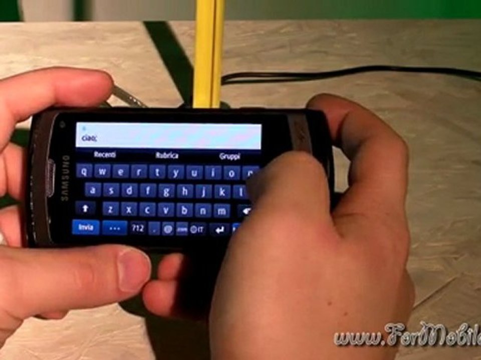 Presentazione di Samsung Wave S8500