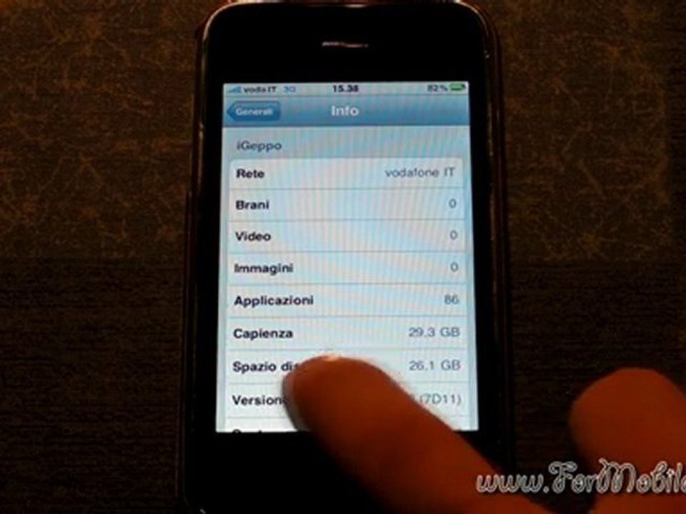 Breve presentazione di iPhone 3Gs 32GB