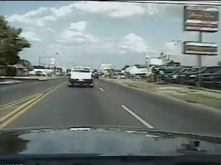 Czołówka z radiowozem