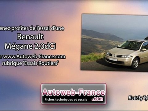 Essai Renault Mégane 2.0dCi - Autoweb-France