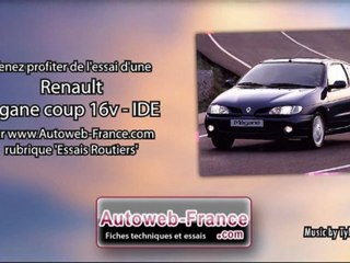 Essai Renault Mégane coupé 16v - IDE - Autoweb-France