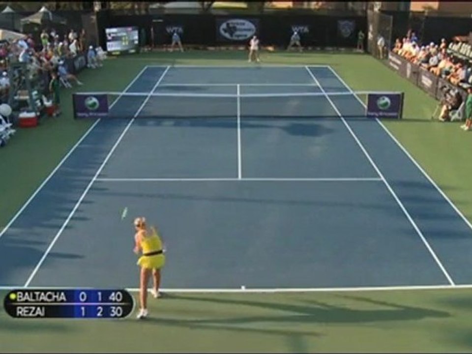 Dallas - Rezai prescht ins Halbfinale