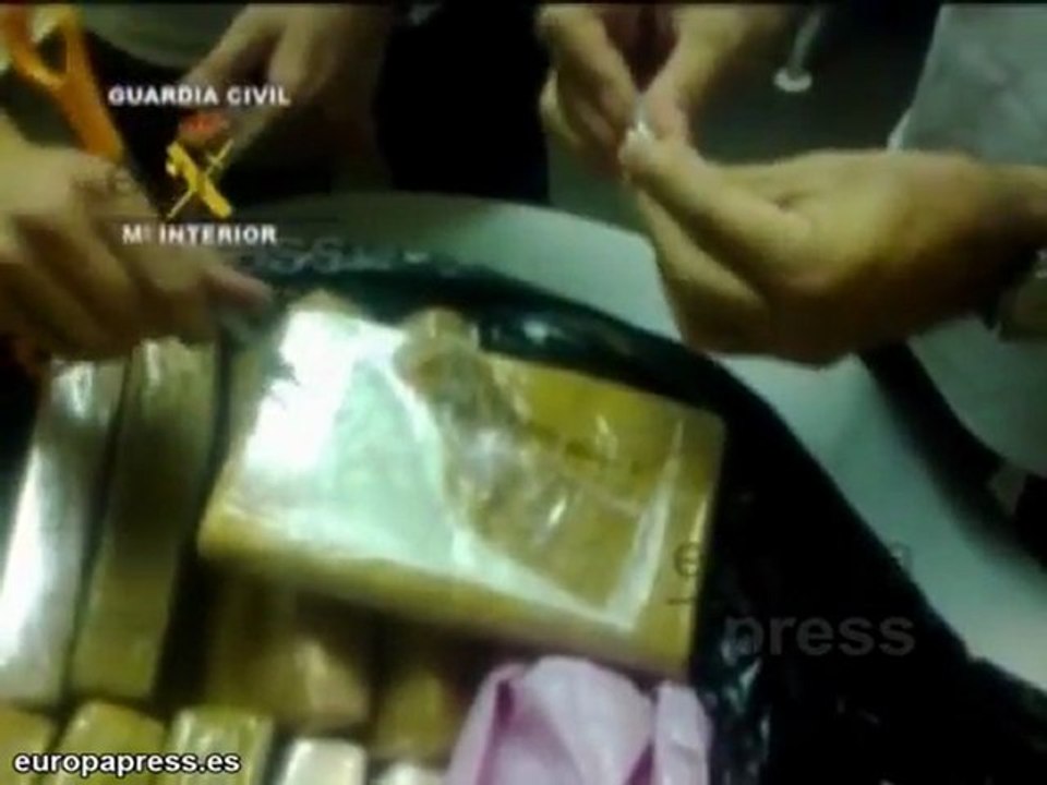 Detienen a un copiloto con 42 kilos de cocaína