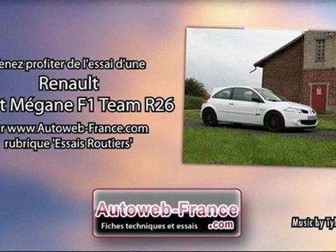 Essai Renault Sport Mégane F1 Team R26 - Autoweb-France