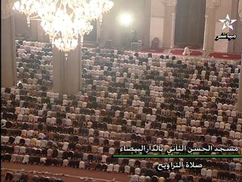 صلاة التراويح من مسجد الحسن الثاني :: عمر القزابري
