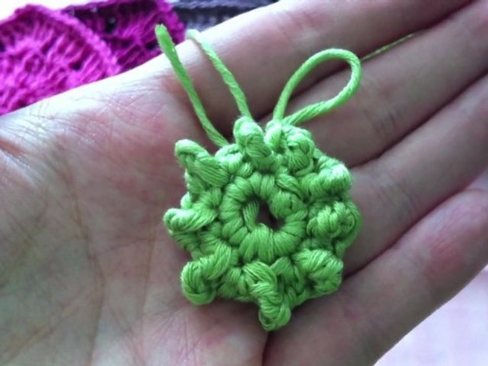 TUTO CROCHET: Granny MiniFleur Partie 1