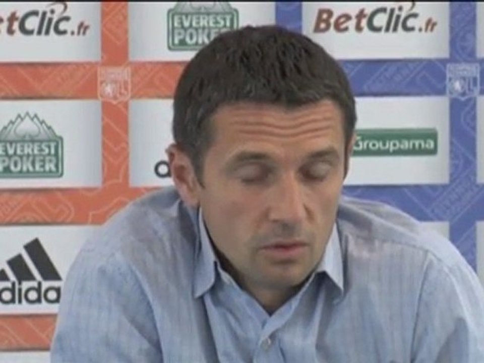 Garde vor der Partie gegen Montpellier