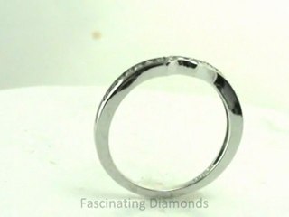 FDENS3113B  Round Diamond Anniversary Wedding Band In Channel Setting