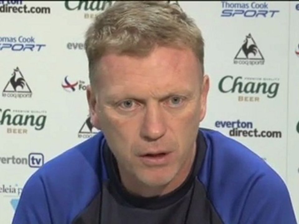 Moyes vor der Partie gegen Blackburn