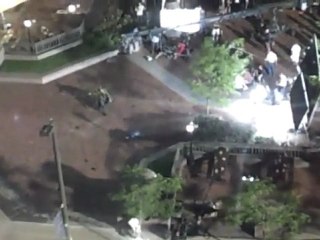 The Avengers - Captain America Battles Loki On Set