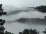 Rare Mountain Clouds Spotted in Shandong Province