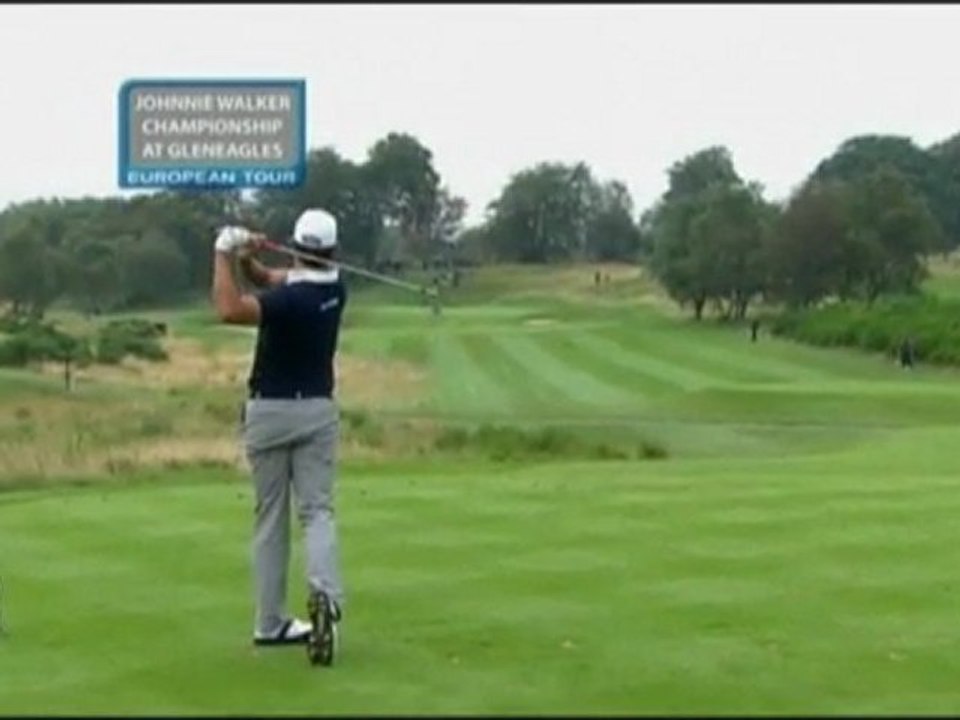 Garrido in Gleneagles an der Spitze