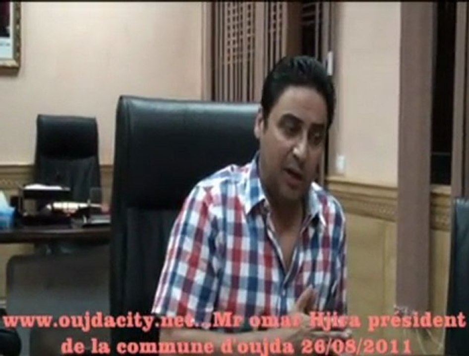 السيد عمر حجيرة  رئيس جماعة وجدة / المملكة المغربية ، يعبر عن تضامنه المطلق مع تجار سوق مليلية في المصاب الجلل المتمثل في احتراق سوق مليلية /