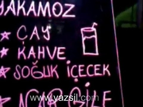 Led Tabela , Yaz Sil Neon Tabela (Led writing board)