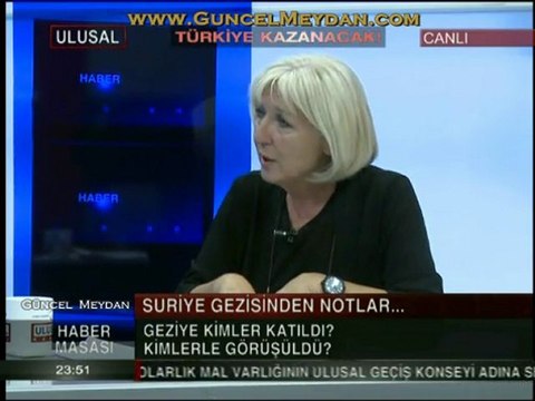 Haber Masası - 26 Ağustos 2011 / Banu AVAR (1. Bölüm)