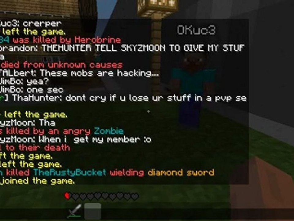 Minecraft - KC Spawn killing