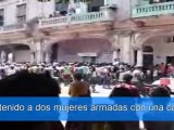Ivonne Mallesa Galano y Rosario Morales La Rosa protestan en Cuatro Caminos