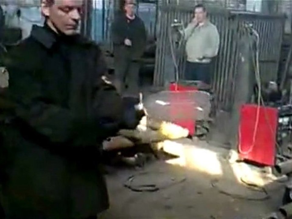 Russische Bottle Rocket Explosion