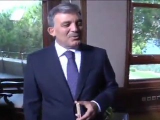 Gül'ü şaşırtan kare