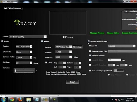 webcasting Hardware + webcasting software with low cost