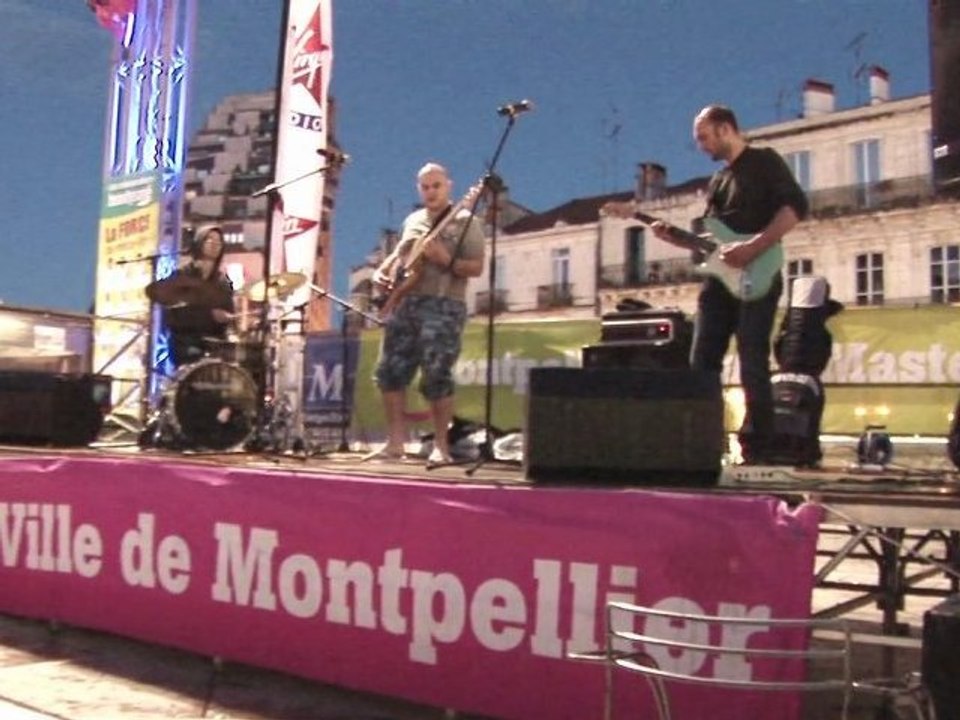 Concert Red Zob sur le montpellier beach masters