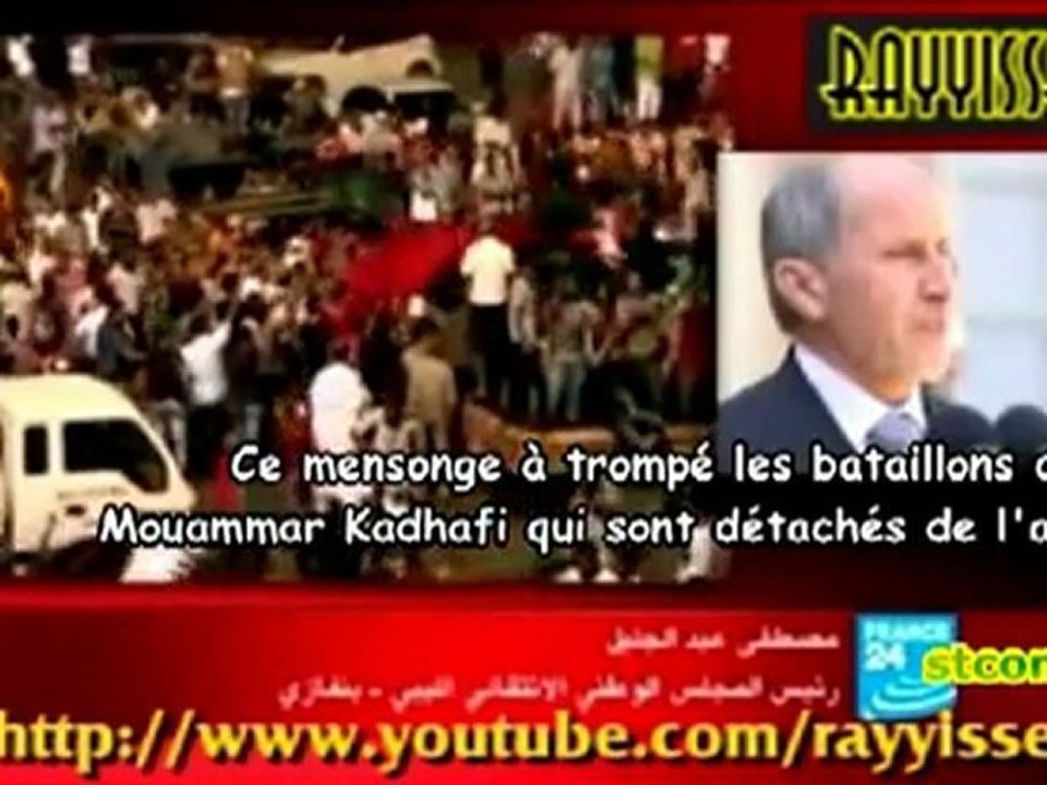 La guerre psychologique en Libye