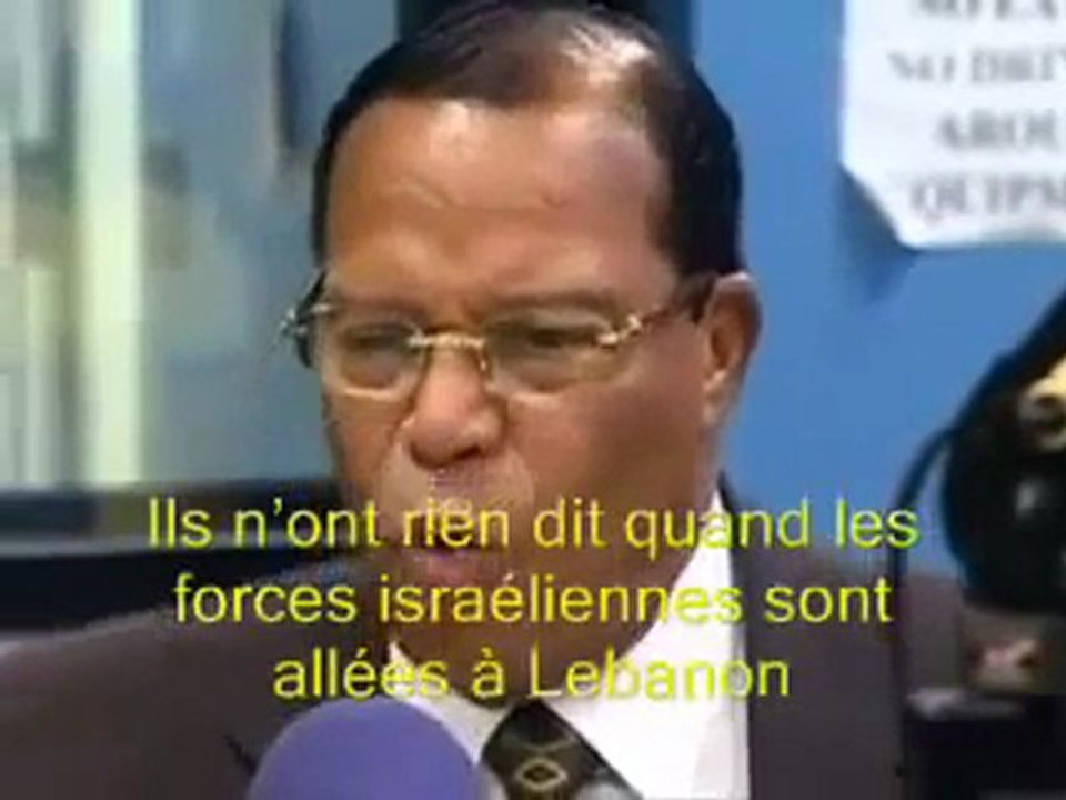 Louis Farrakhan dénonce la guerre des impéralistes et de la CIA contre la Libye