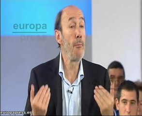 Rubalcaba: "endeudarse no es sólo de izquierdas"