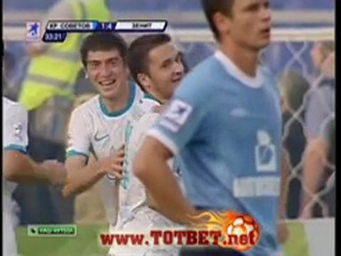 Крылья Советов - Зенит (2-5) 20.08.2011
