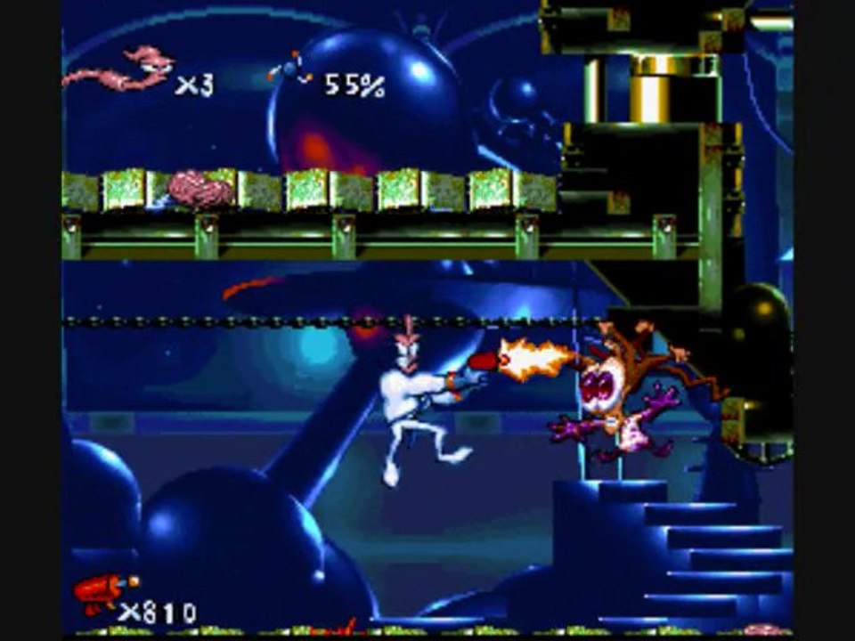 (Walkthrough) Earthworm Jim - SNES - partie 7