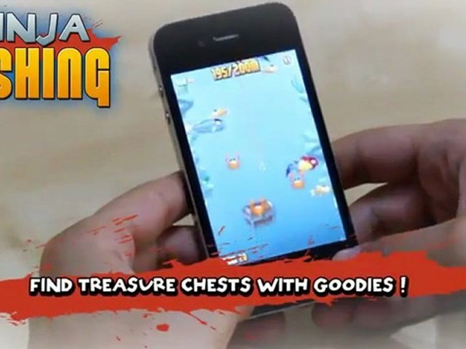 Ninja Fishing - official trailer - iPhone / iPad / iPod