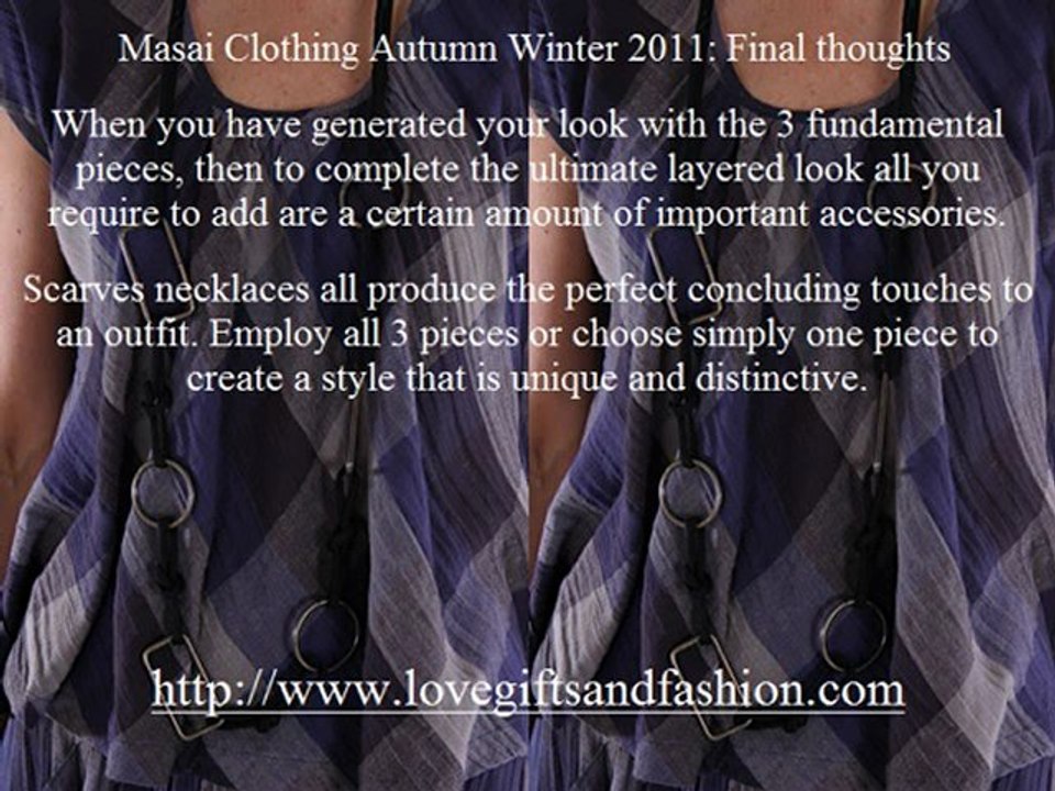 Masai Clothing Autumn Winter Collection 2011