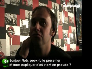 Nob en interview pour PlaneteBD.com