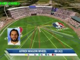 Shahid afridi hitting 80 from 42 balls (highlights), Friends Life t20 Hampshire v Somerset