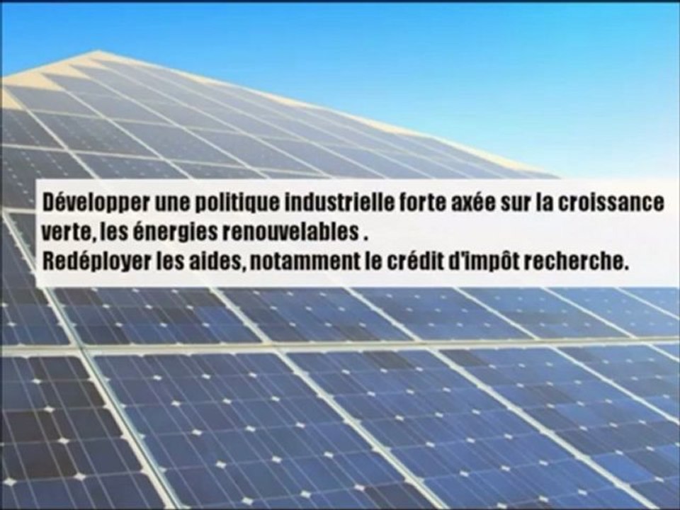 Compilation de propositions de Ségolène Royal