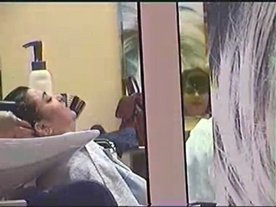 Shampoing salon