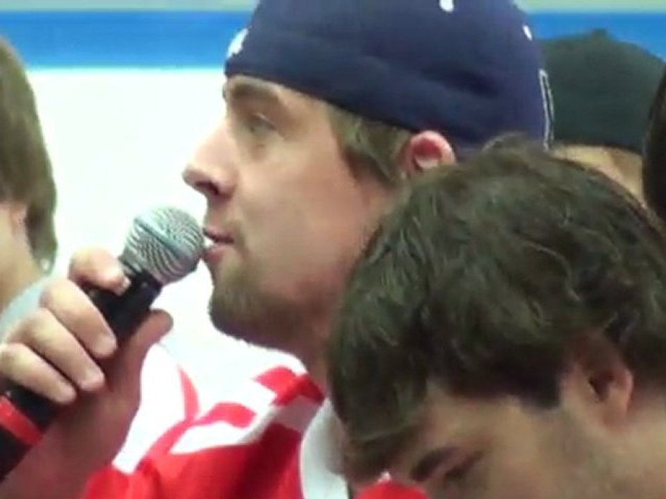 Олег Пиганович на встрече с болельщиками