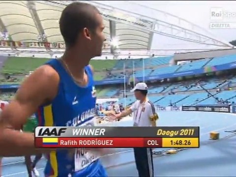 800m Heats Heat 6 IAAF World Championships Daegu 2011 - MIR-LA.com