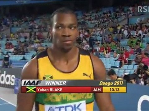 100m Men Heats Heat 4 IAAF World Championships Daegu 2011 - MIR-LA.com